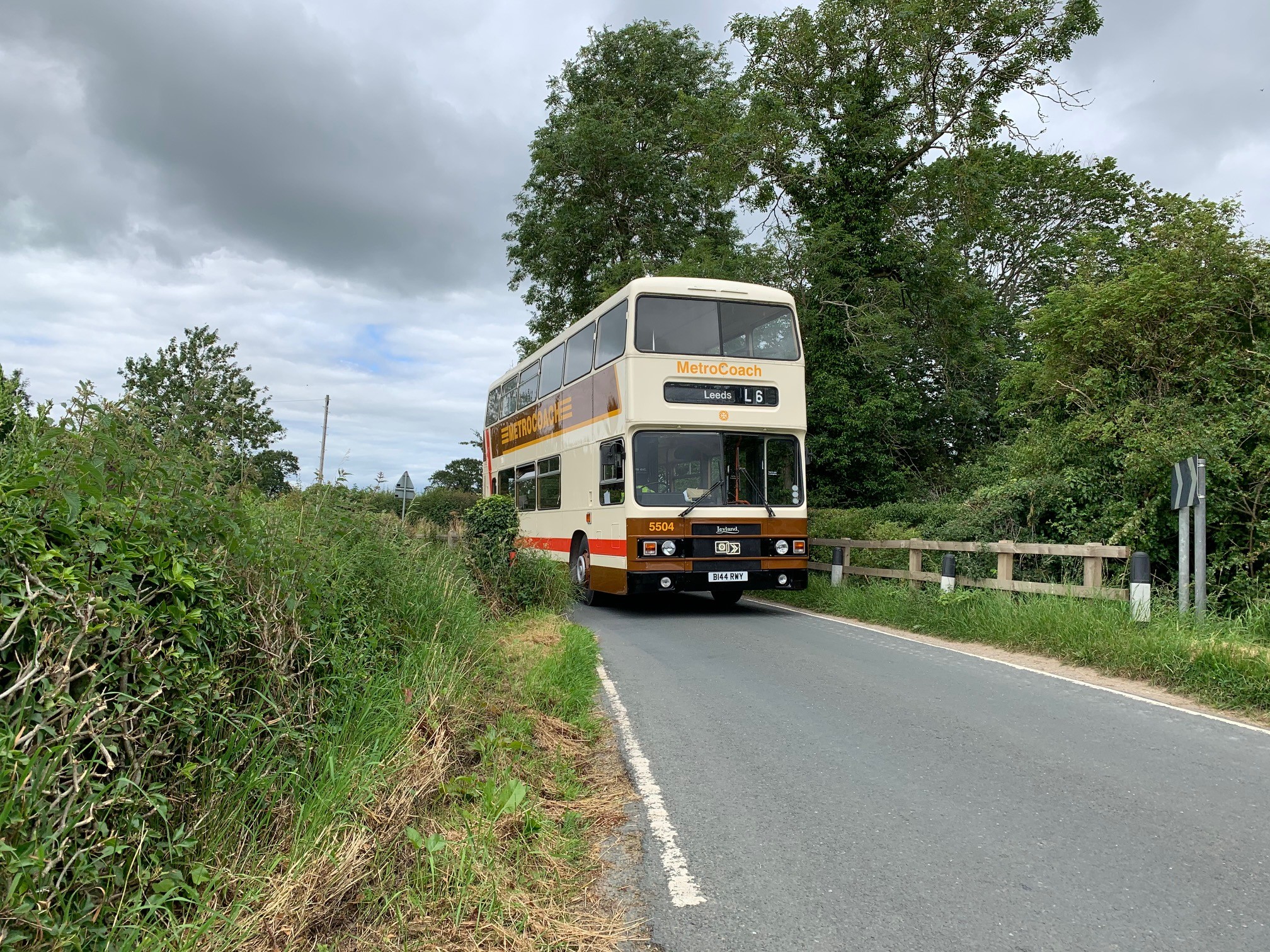 1984 Leyland double decker new in West Yorkshire
