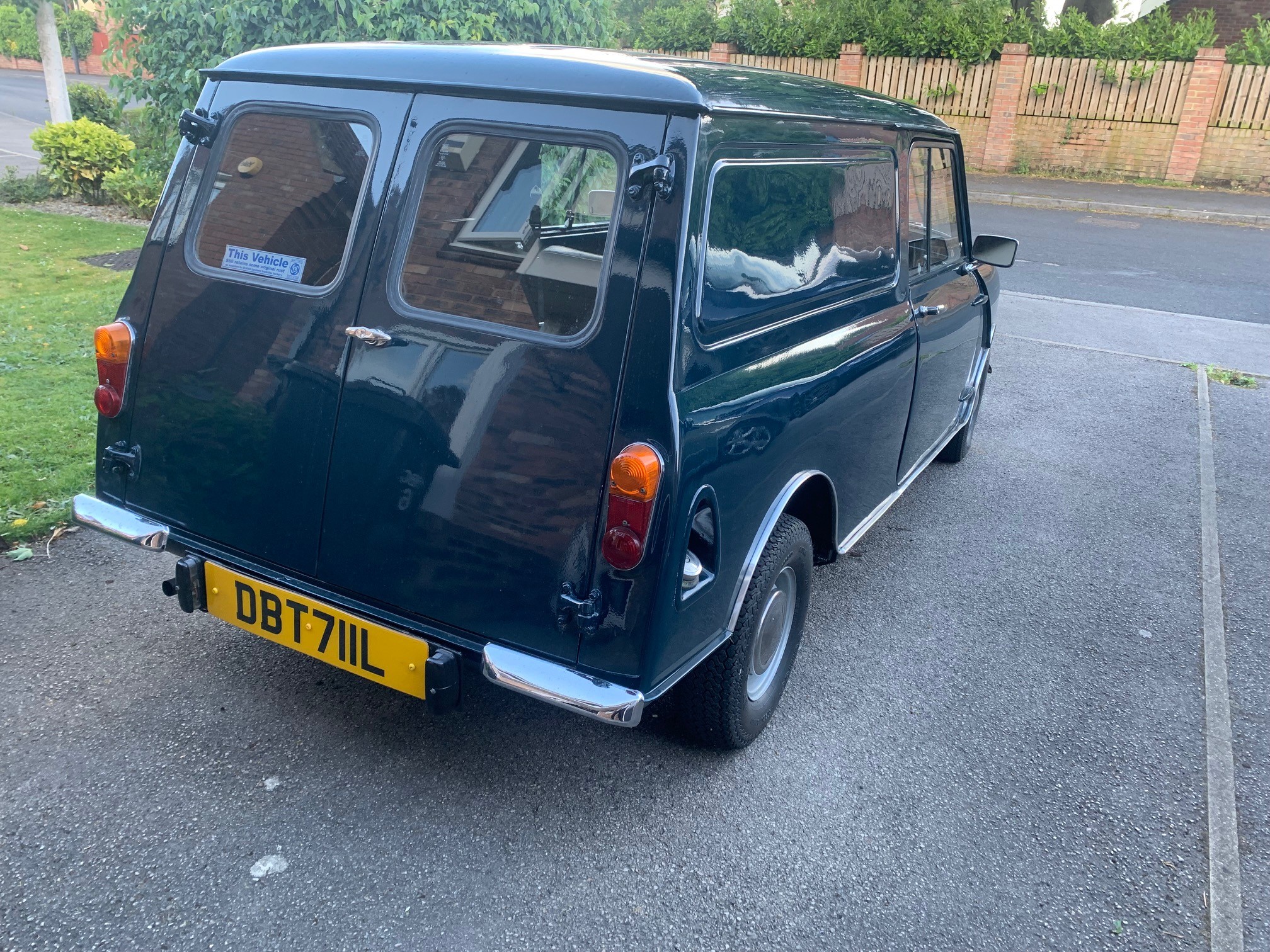 Minivan from the early 1970's