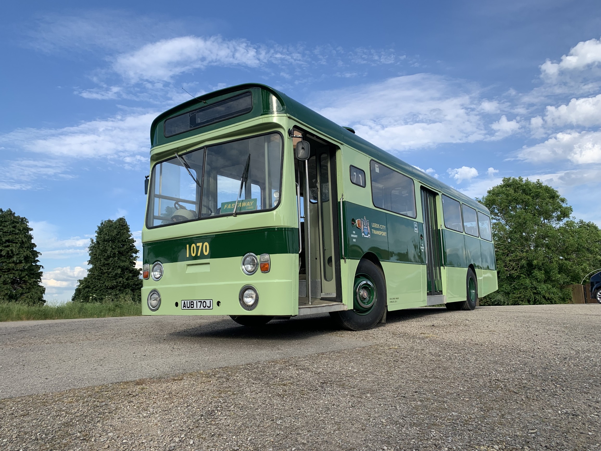 The 1971 AEC Bus from Leeds