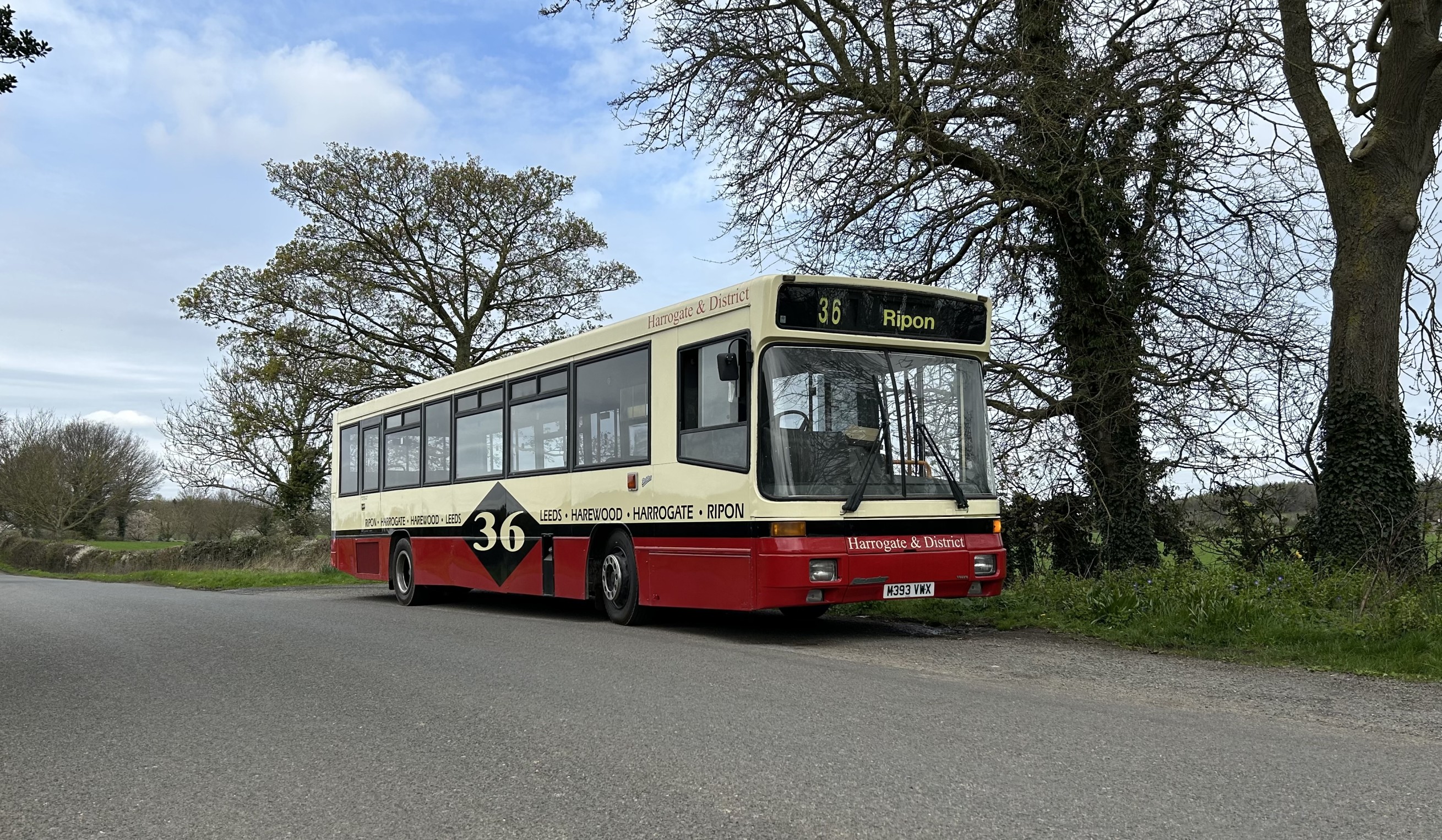 1994 Volvo bus from Harrogate